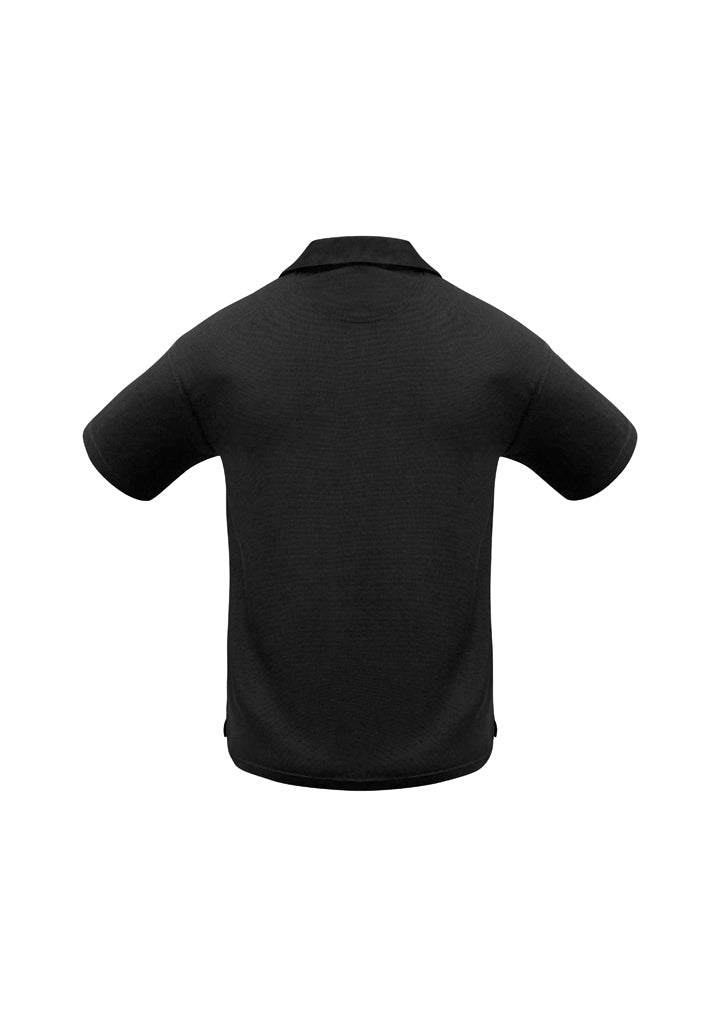 BIZ COLLECTION Mens Micro Waffle Short Sleeve Polo P3300