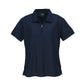 BIZ COLLECTION Womens Micro Waffle Short Sleeve Polo P3325