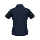 BIZ COLLECTION Womens Micro Waffle Short Sleeve Polo P3325