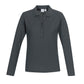 BIZ COLLECTION Womens Crew Long Sleeve Polo P400LL