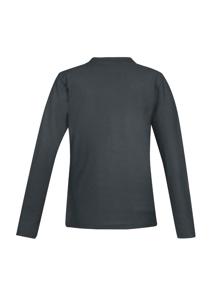 BIZ COLLECTION Womens Crew Long Sleeve Polo P400LL