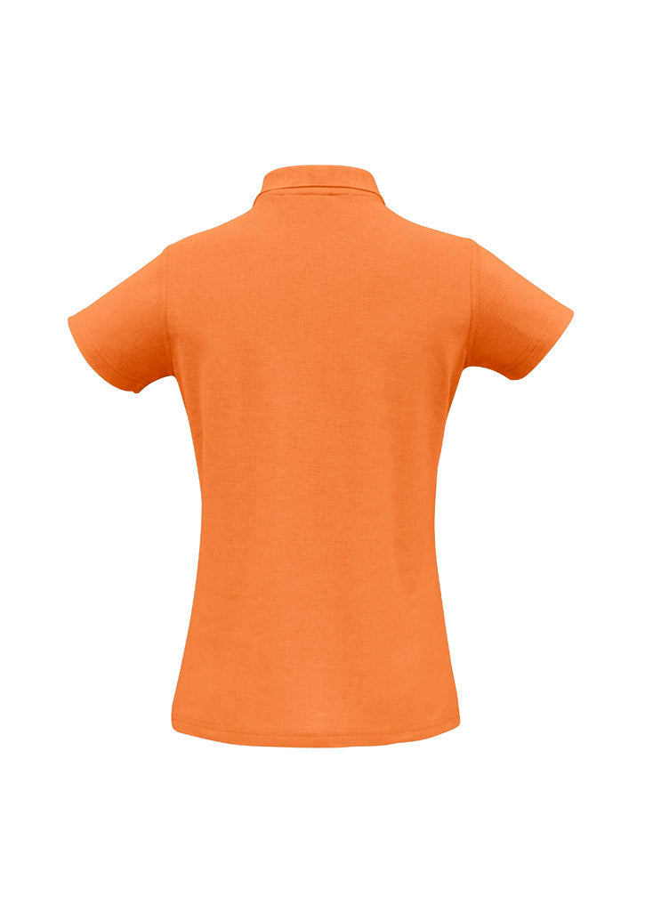 BIZ COLLECTION Womens Crew Short Sleeve Polo P400LS