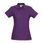 BIZ COLLECTION Womens Crew Short Sleeve Polo P400LS