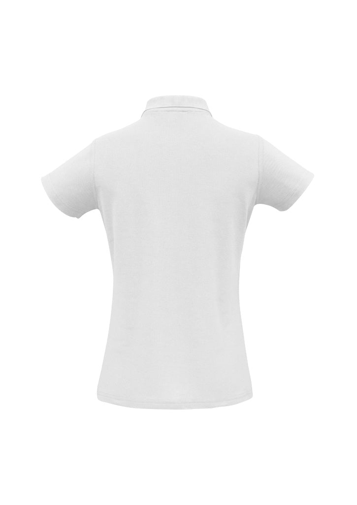 BIZ COLLECTION Womens Crew Short Sleeve Polo P400LS