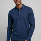 BIZ COLLECTION Mens Crew Long Sleeve Polo P400ML