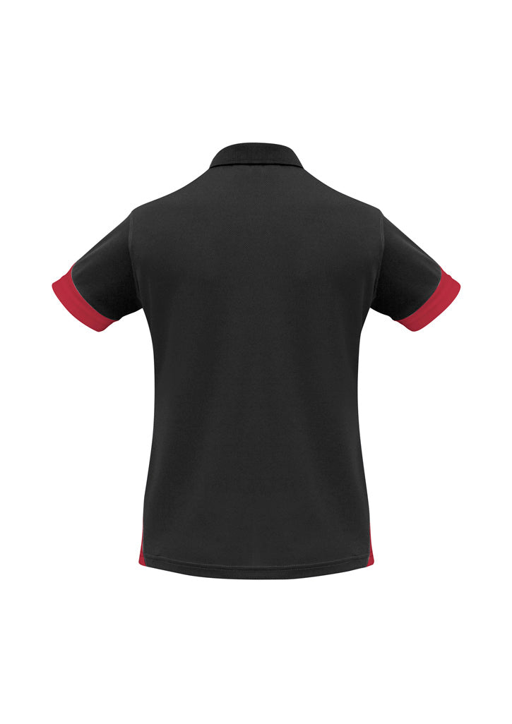 BIZ COLLECTION Womens Talon Short Sleeve Polo P401LS