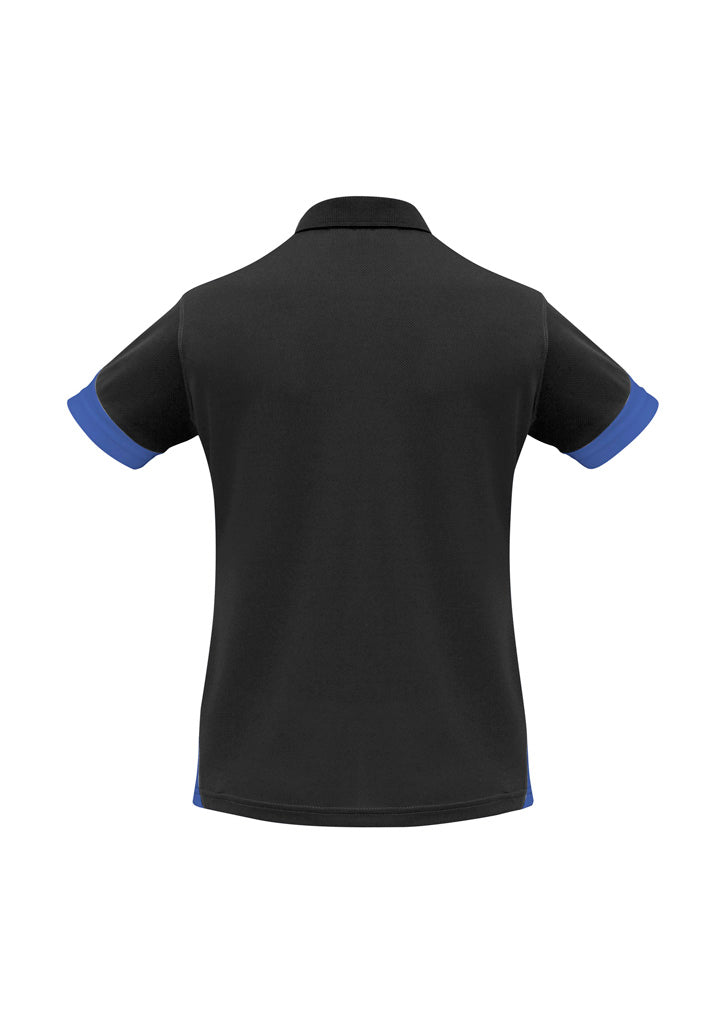 BIZ COLLECTION Womens Talon Short Sleeve Polo P401LS