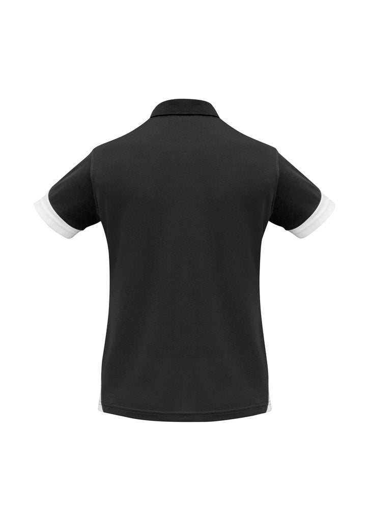 BIZ COLLECTION Womens Talon Short Sleeve Polo P401LS