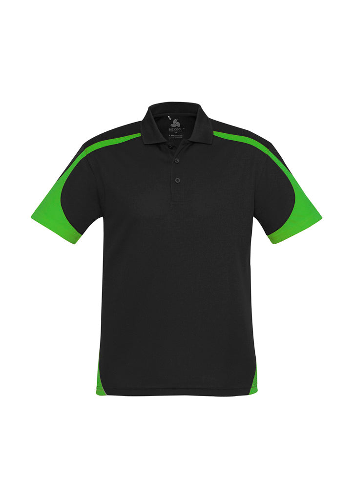 BIZ COLLECTION Mens Talon Short Sleeve Polo P401MS