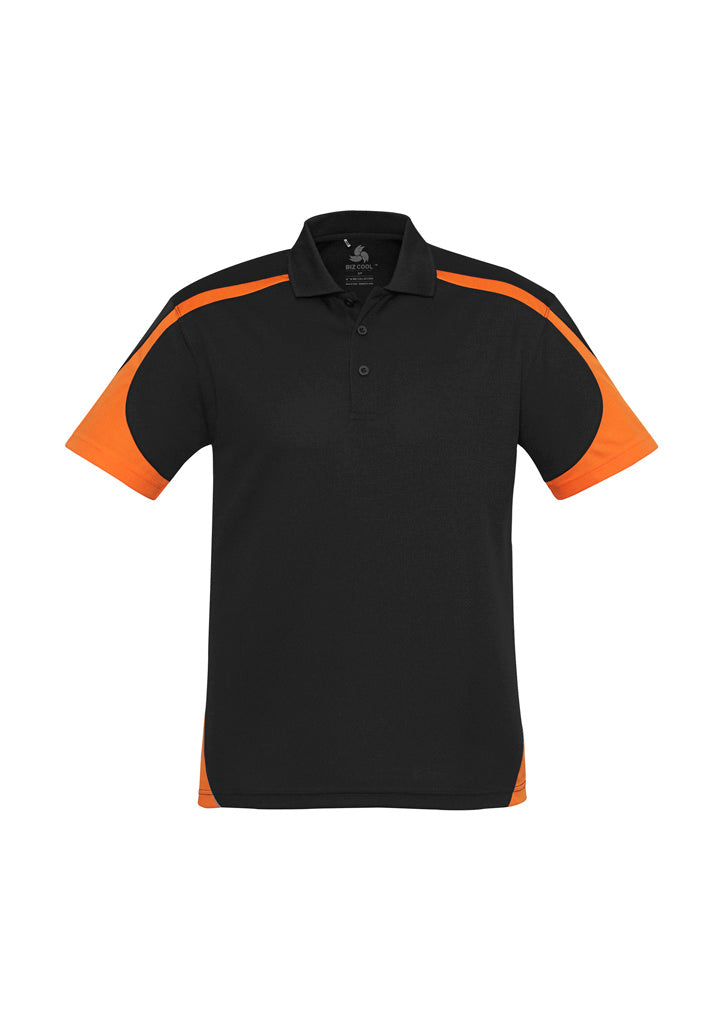 BIZ COLLECTION Mens Talon Short Sleeve Polo P401MS