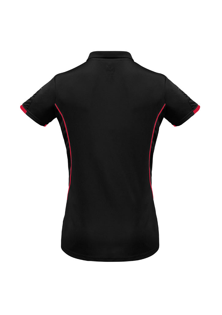 BIZ COLLECTION Womens Razor Short Sleeve Polo P405LS