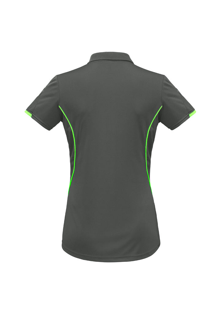 BIZ COLLECTION Womens Razor Short Sleeve Polo P405LS