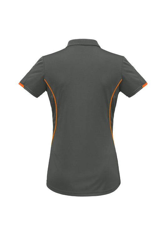 BIZ COLLECTION Womens Razor Short Sleeve Polo P405LS