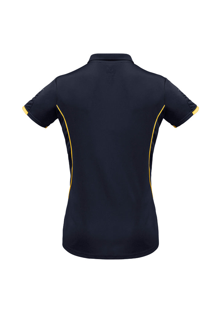 BIZ COLLECTION Womens Razor Short Sleeve Polo P405LS
