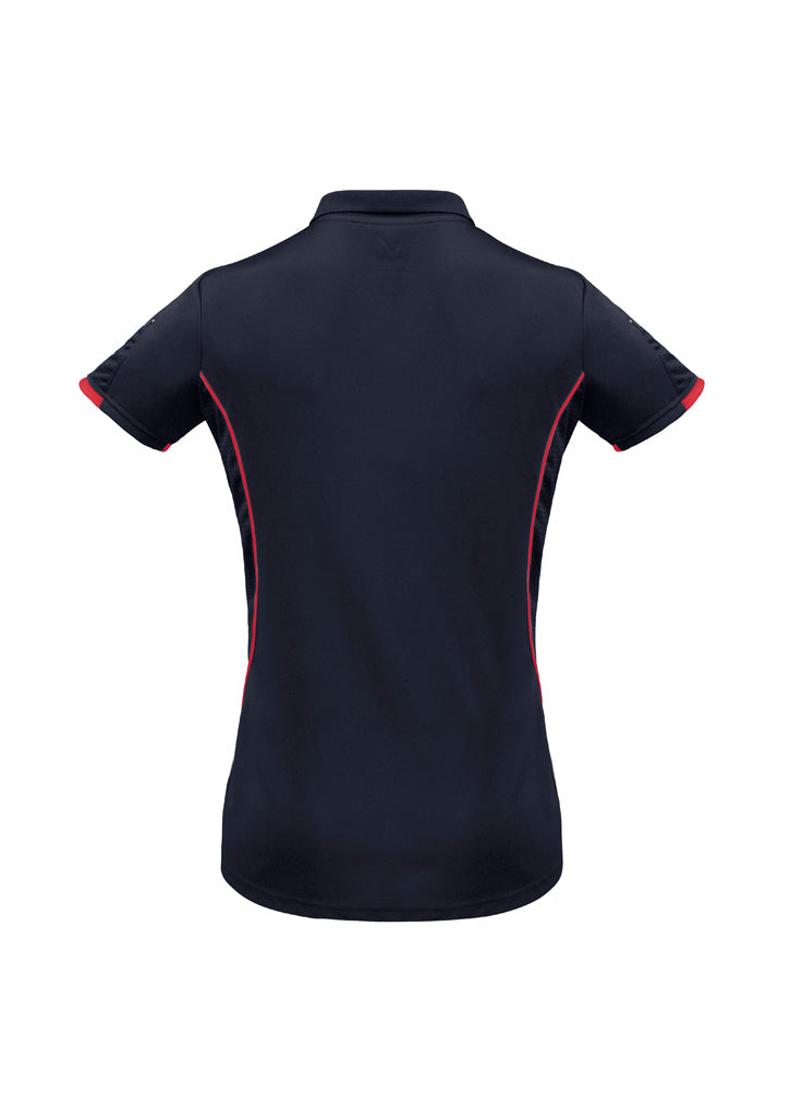 BIZ COLLECTION Womens Razor Short Sleeve Polo P405LS