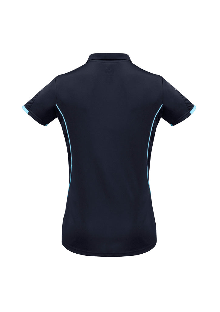 BIZ COLLECTION Womens Razor Short Sleeve Polo P405LS