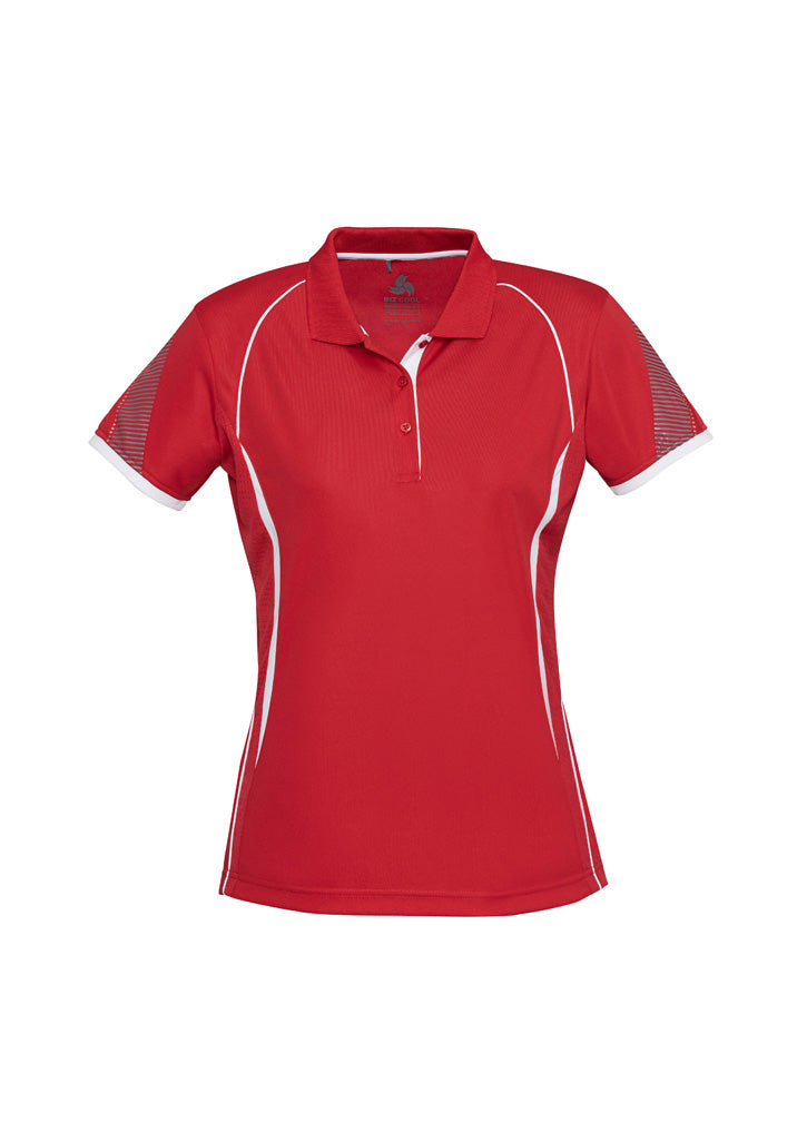 BIZ COLLECTION Womens Razor Short Sleeve Polo P405LS