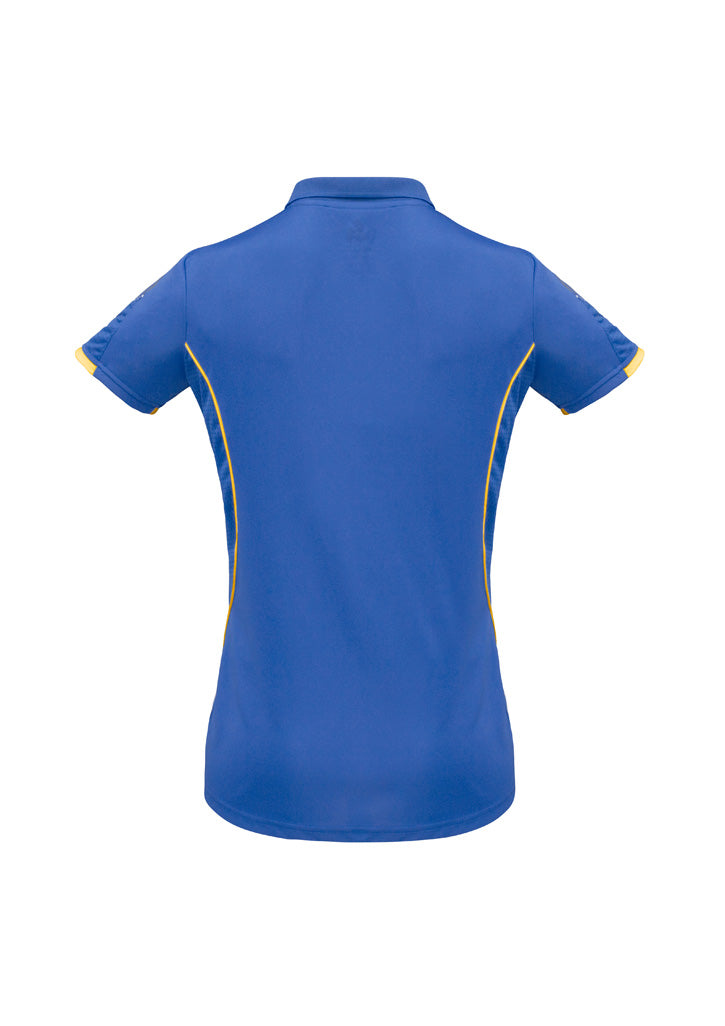 BIZ COLLECTION Womens Razor Short Sleeve Polo P405LS