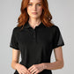 BIZ COLLECTION Womens Razor Short Sleeve Polo P405LS