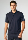 BIZ COLLECTION Mens Razor Short Sleeve Polo P405MS