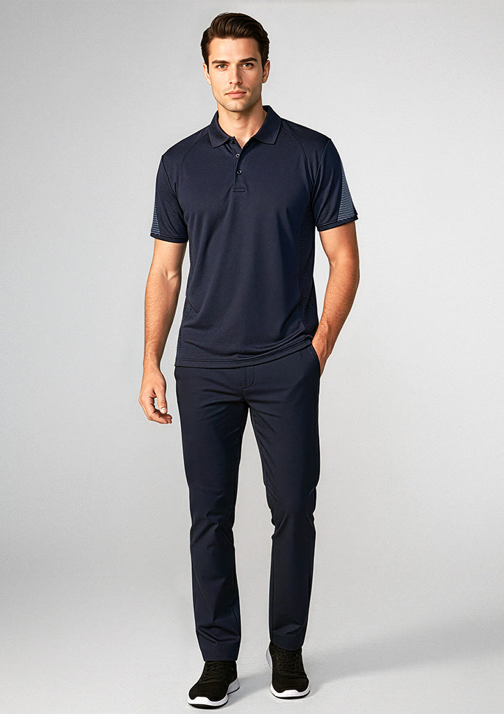 BIZ COLLECTION Mens Razor Short Sleeve Polo P405MS