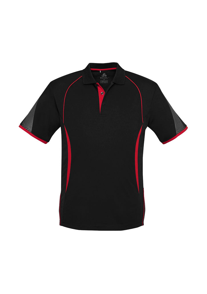 BIZ COLLECTION Mens Razor Short Sleeve Polo P405MS