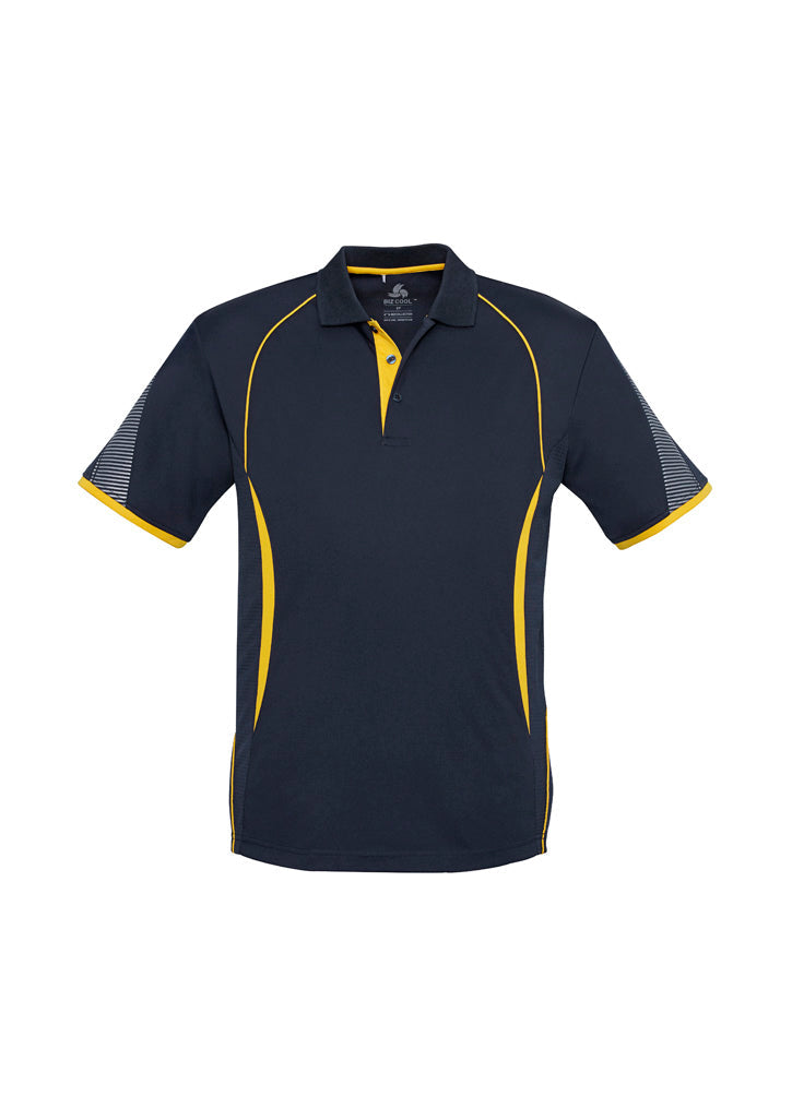 BIZ COLLECTION Mens Razor Short Sleeve Polo P405MS