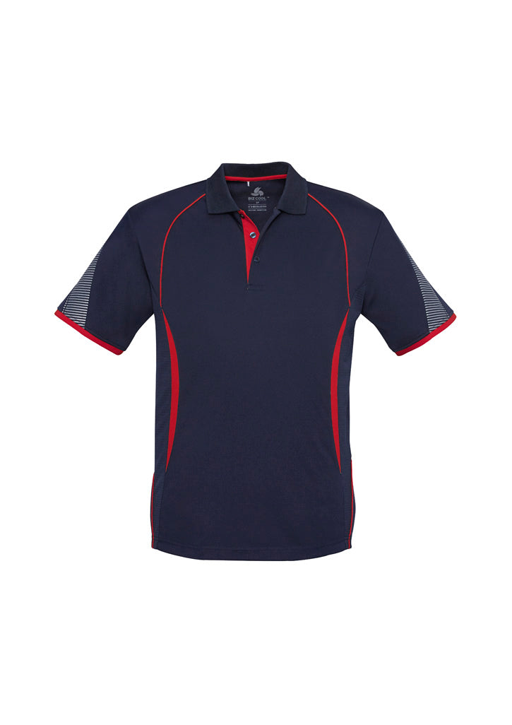 BIZ COLLECTION Mens Razor Short Sleeve Polo P405MS