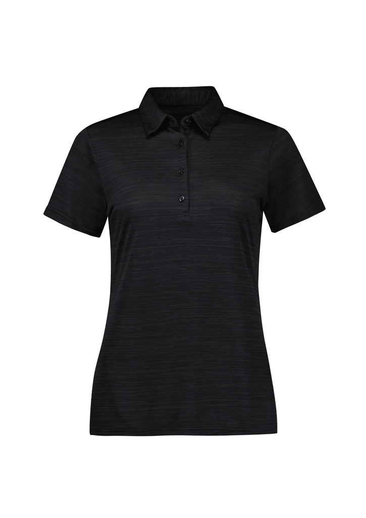 BIZ COLLECTION Womens Orbit Short Sleeve Polo P410LS