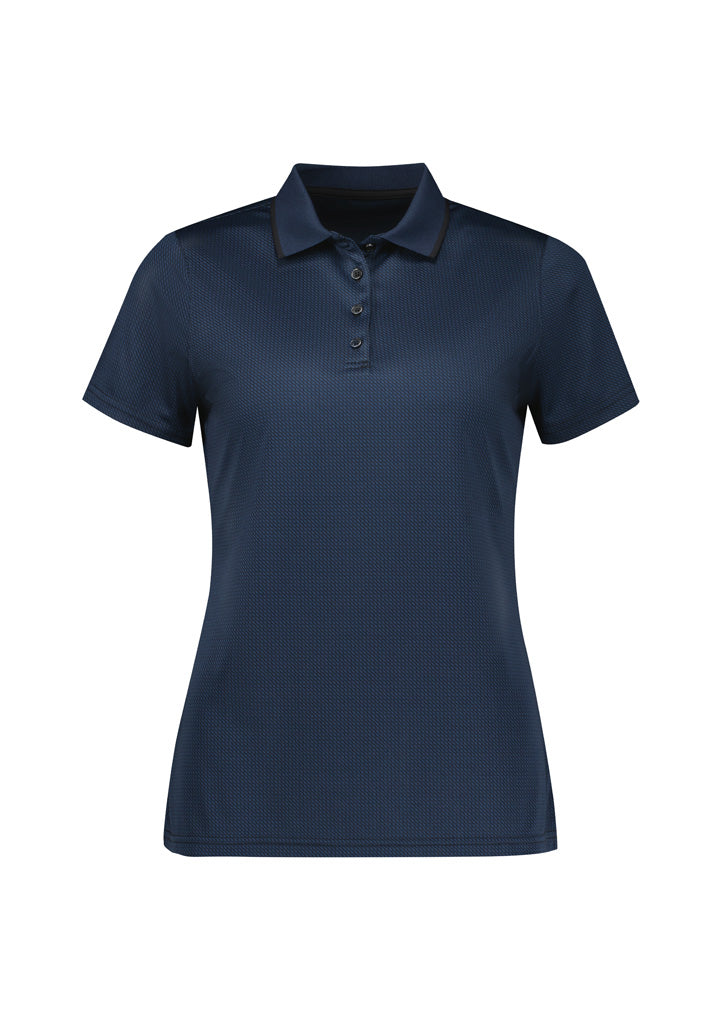 BIZ COLLECTION Womens Echo Short Sleeve Polo P412LS