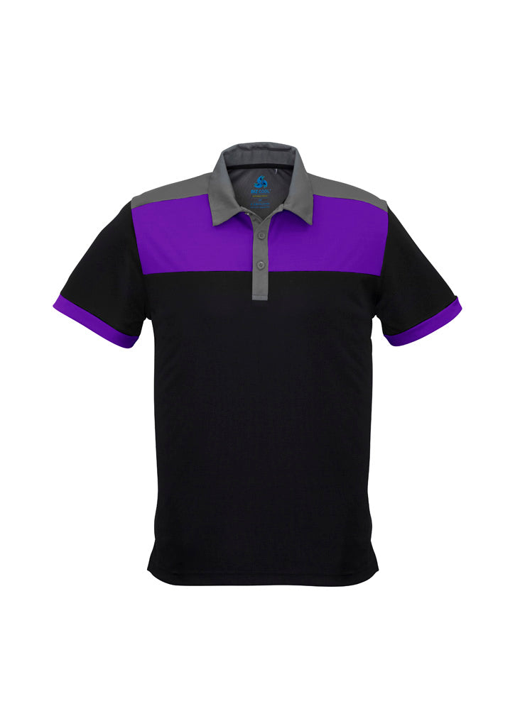 BIZ COLLECTION Mens Charger Short Sleeve Polo P500MS