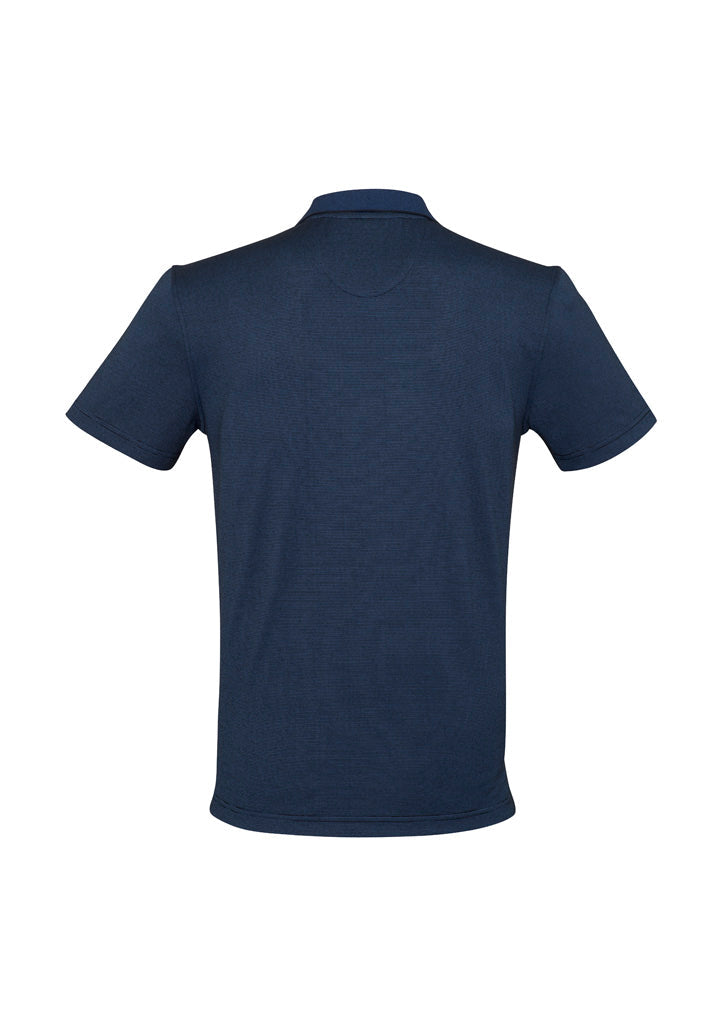 BIZ COLLECTION Mens Shadow Short Sleeve Polo P501MS