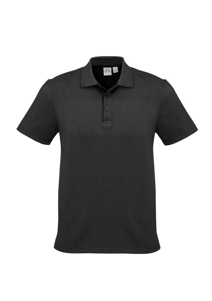 BIZ COLLECTION Mens Shadow Short Sleeve Polo P501MS