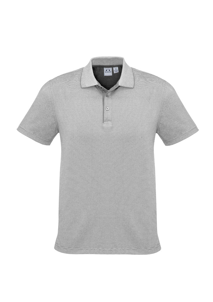 BIZ COLLECTION Mens Shadow Short Sleeve Polo P501MS