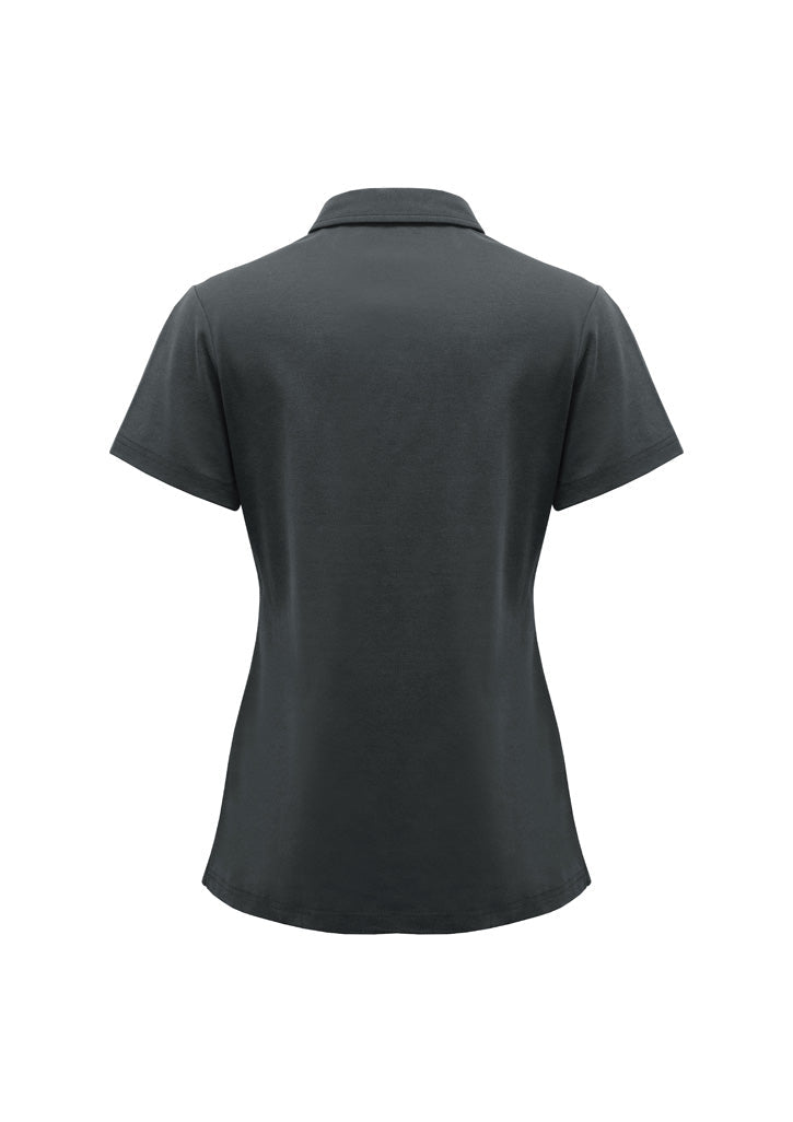 BIZ COLLECTION Womens Lotus Short Sleeve Polo P515LS