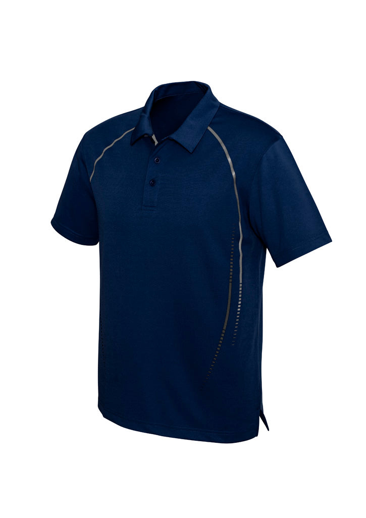 BIZ COLLECTION Mens Cyber Short Sleeve Polo P604MS