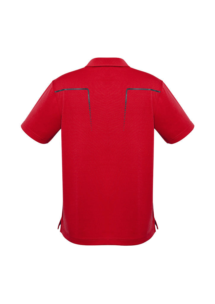BIZ COLLECTION Mens Cyber Short Sleeve Polo P604MS