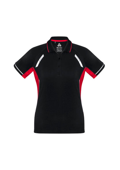 BIZ COLLECTION Womens Renegade Short Sleeve Polo P700LS Clearance