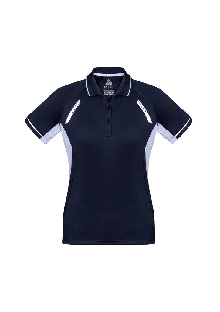 BIZ COLLECTION Womens Renegade Short Sleeve Polo P700LS
