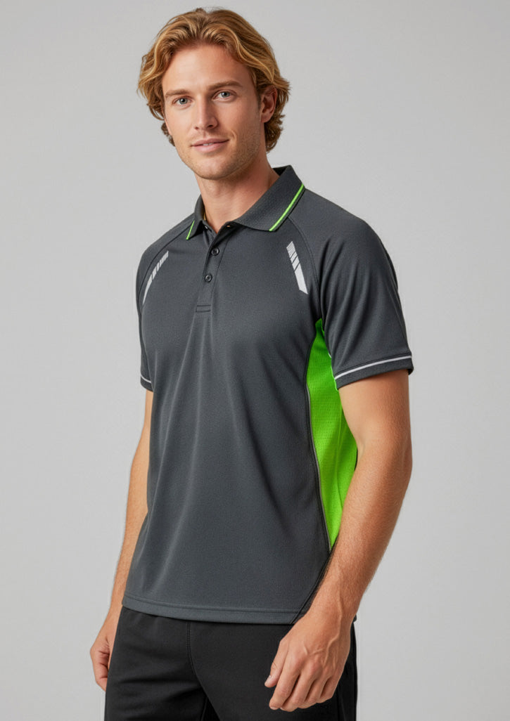 BIZ COLLECTION Mens Renegade Short Sleeve Polo P700MS