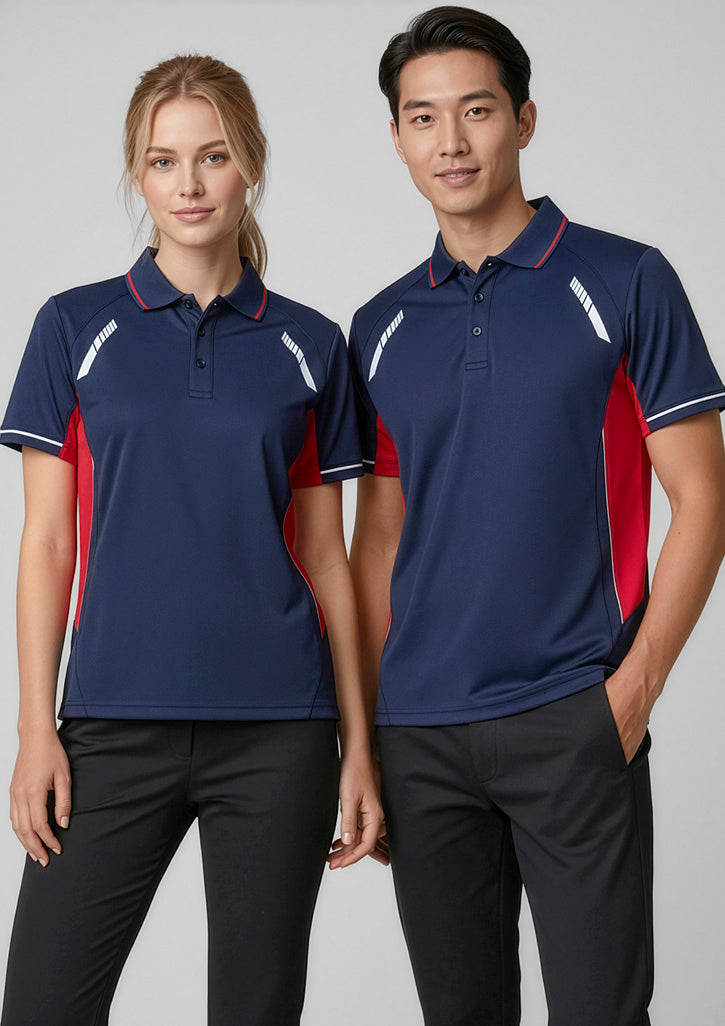 BIZ COLLECTION Mens Renegade Short Sleeve Polo P700MS