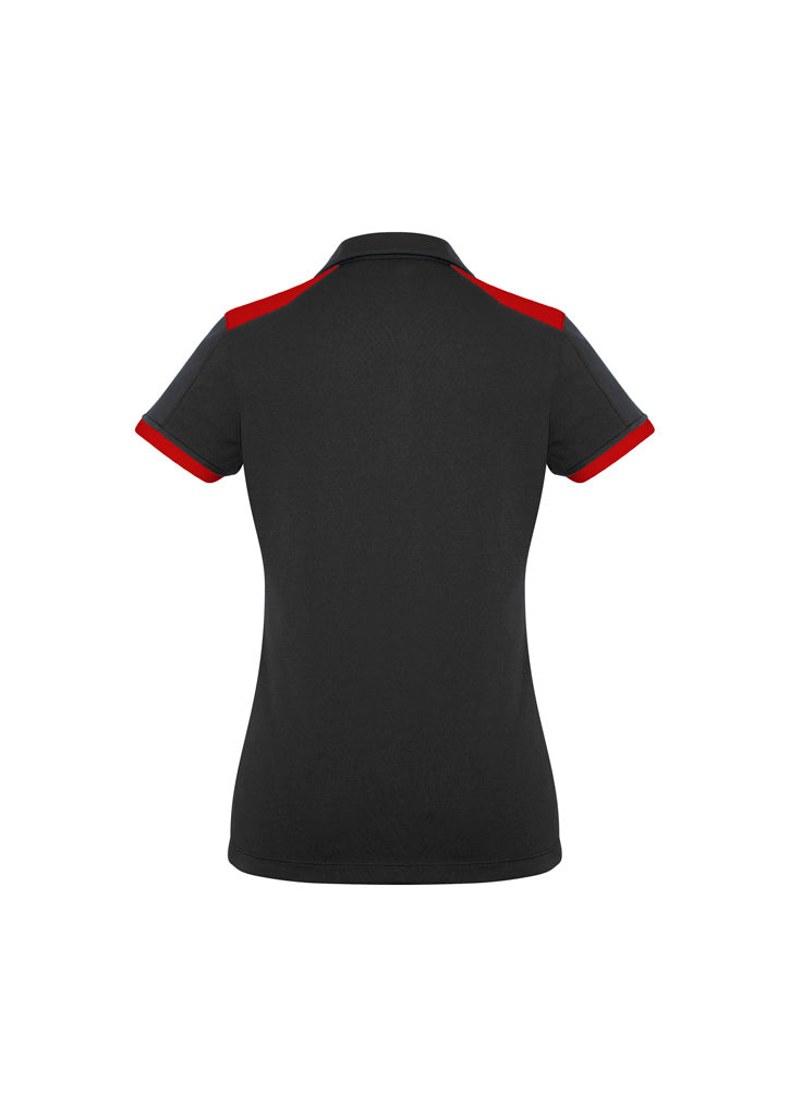 BIZ COLLECTION Womens Rival Short Sleeve Polo P705LS