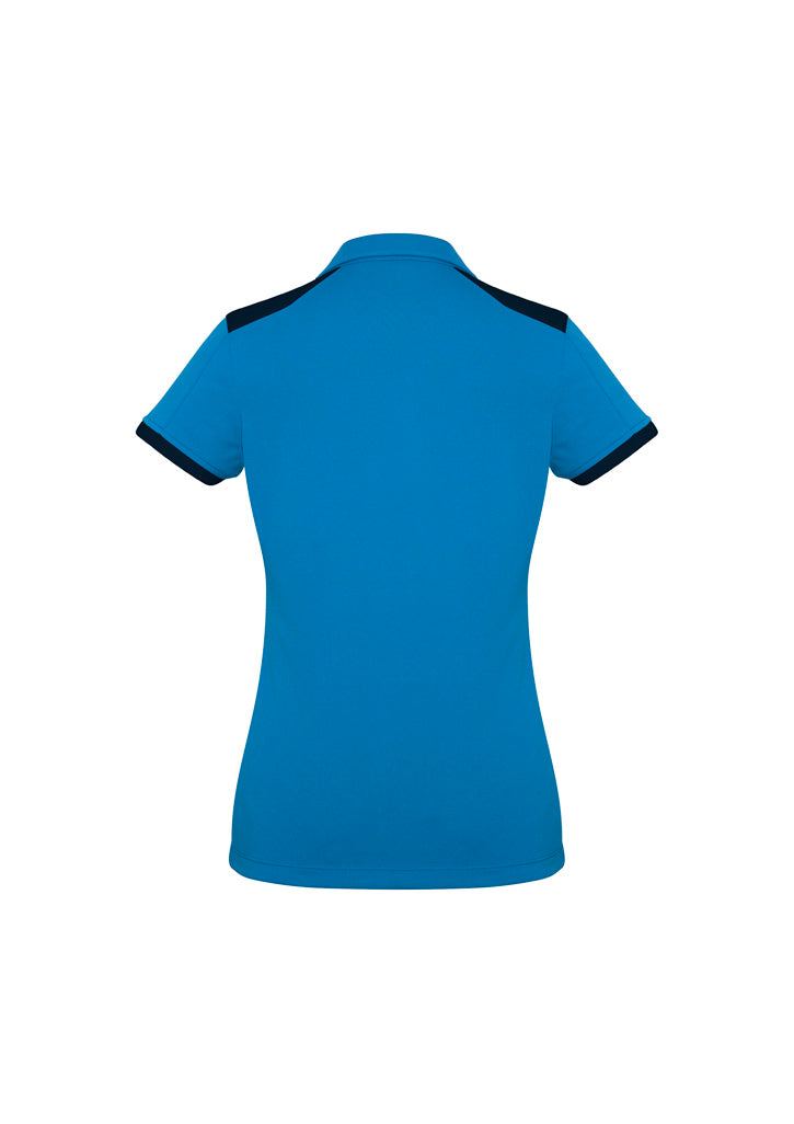 BIZ COLLECTION Womens Rival Short Sleeve Polo P705LS
