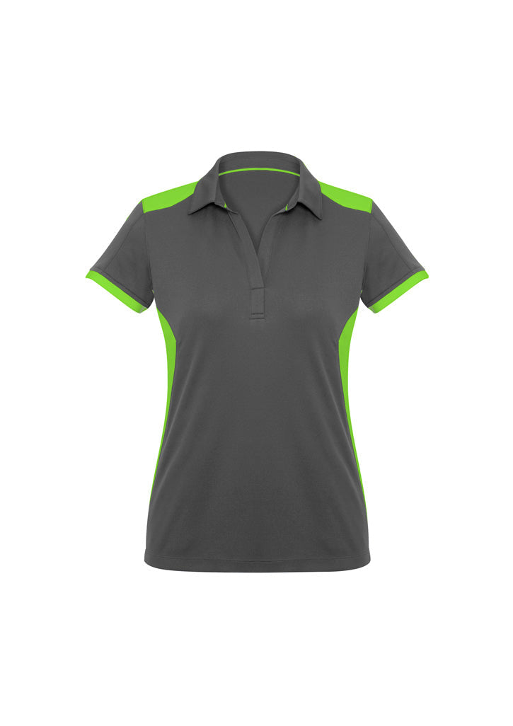 BIZ COLLECTION Womens Rival Short Sleeve Polo P705LS