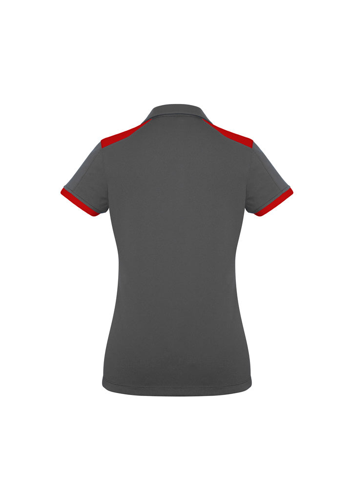 BIZ COLLECTION Womens Rival Short Sleeve Polo P705LS