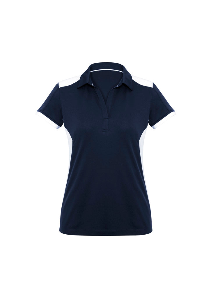 BIZ COLLECTION Womens Rival Short Sleeve Polo P705LS