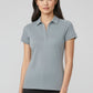 BIZ COLLECTION Womens Profile Short Sleeve Polo P706LS