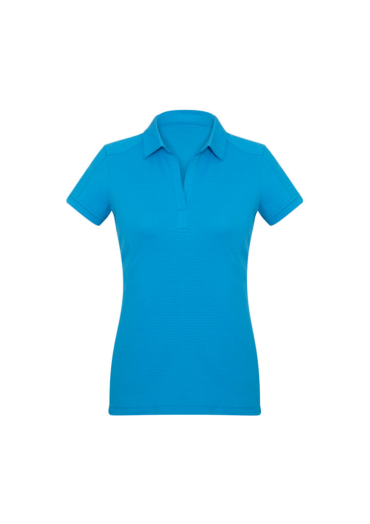 BIZ COLLECTION Womens Profile Short Sleeve Polo P706LS