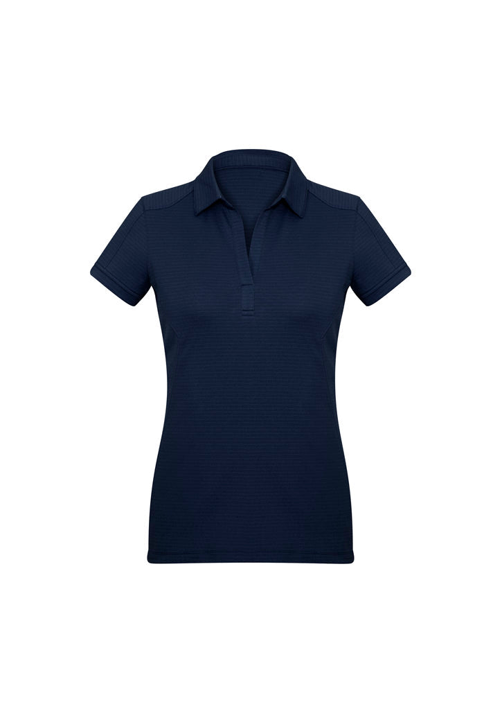 BIZ COLLECTION Womens Profile Short Sleeve Polo P706LS