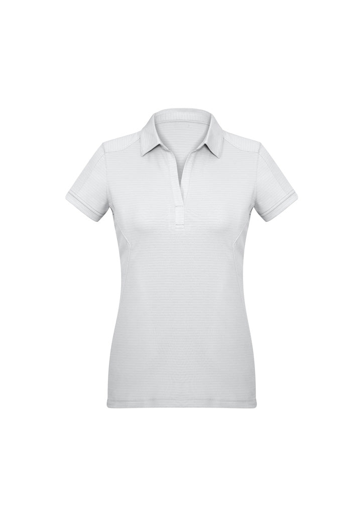 BIZ COLLECTION Womens Profile Short Sleeve Polo P706LS
